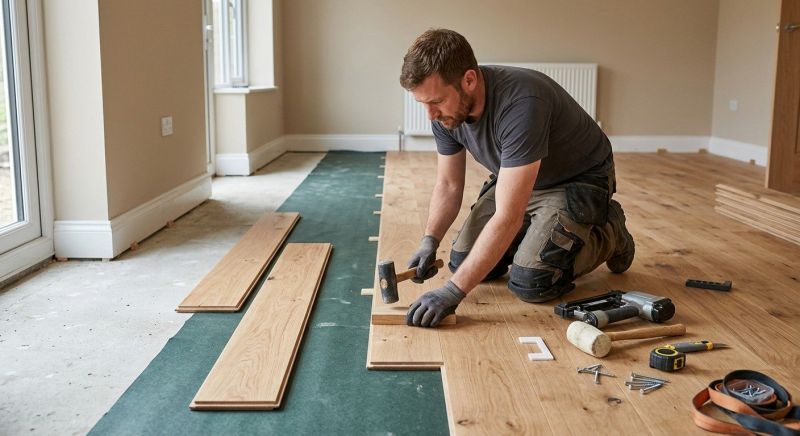 Plank Floor Installation