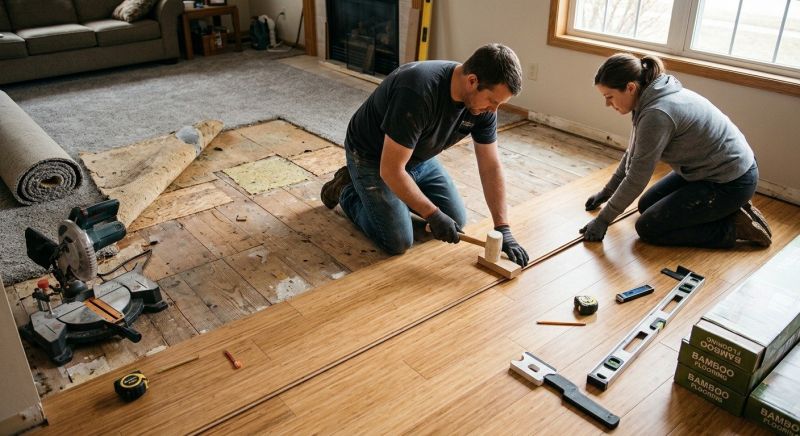 Bamboo Flooring Installation in Youngstown, OH