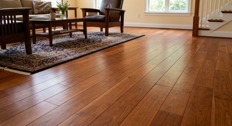 Cherry Floor Installation in Enon Valley, PA