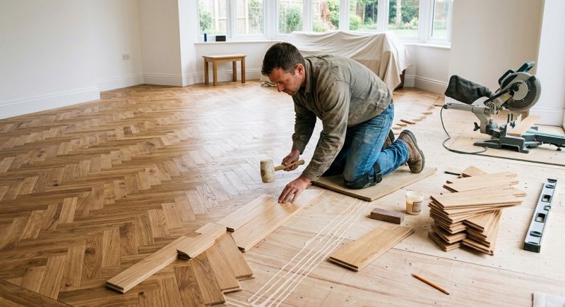 Hardwood Floor Installation in Beloit, OH