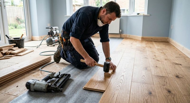 Hardwood Floor Installation in Columbiana, OH