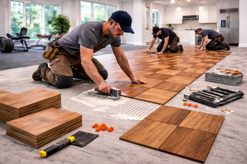 Hardwood Floor Installation in New Middletown, OH