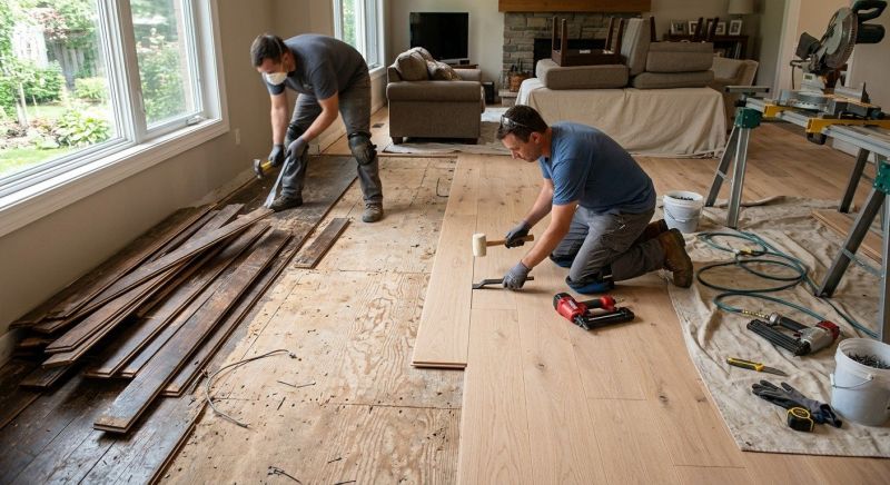 Hardwood Replacement in Canfield, OH