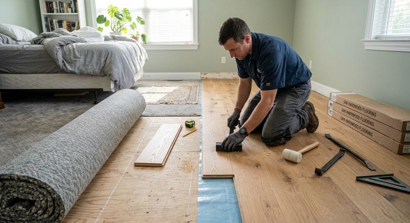 Hardwood Replacement in North Benton, OH