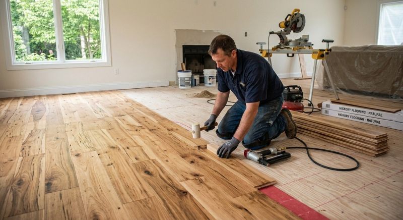 Hickory Floor Installation in Youngstown, OH