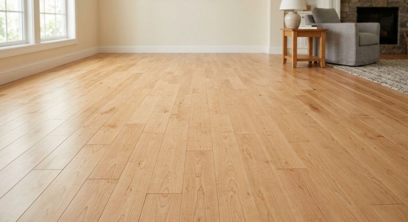Maple Flooring Installation in Cortland, OH