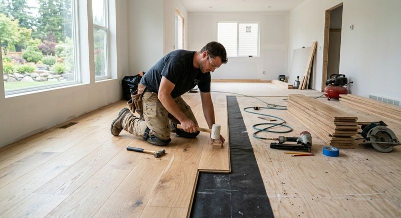 Oak Floor Installation in Youngstown, OH