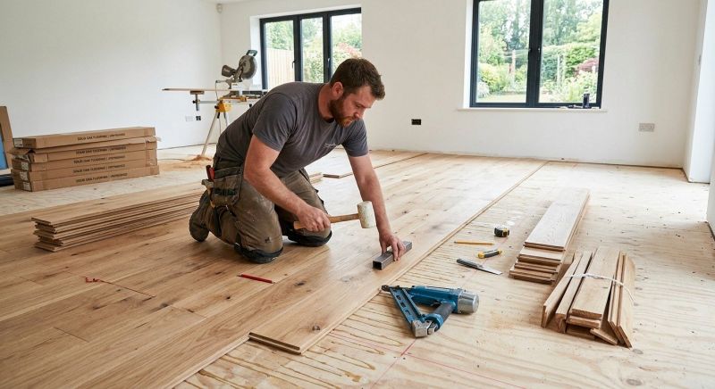 Oak Floor Installation in New Castle, PA