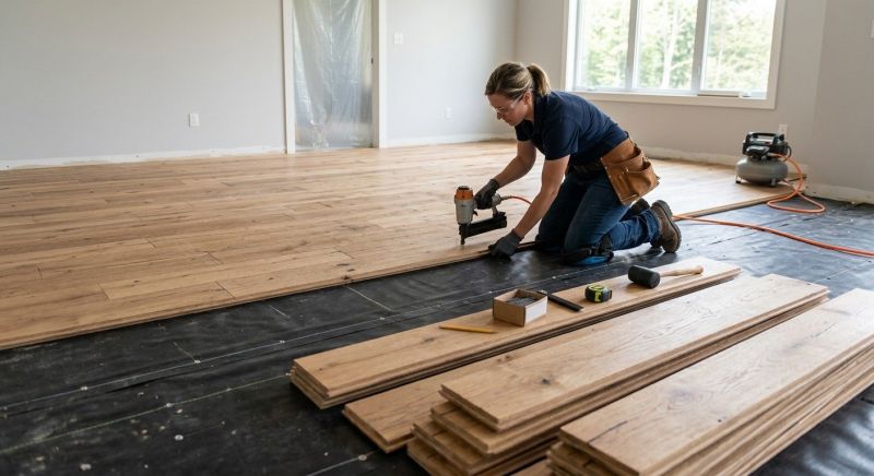 Plank Floor Installation in Youngstown, OH