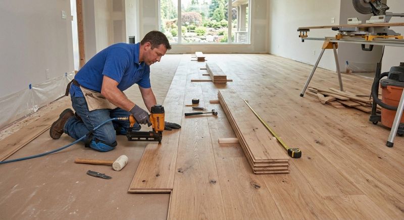 Plank Floor Installation in Youngstown, OH