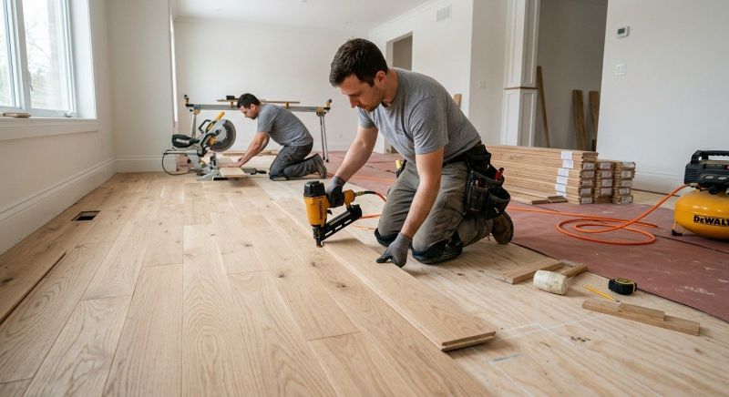 Wood Floor Replacement in Brookfield, OH
