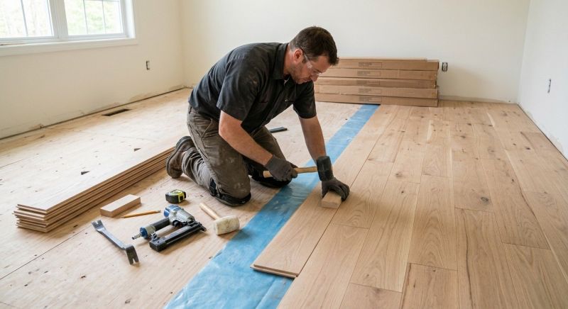 Wood Floor Replacement in New Wilmington, PA
