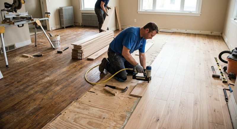 Wood Floor Replacement in Trumbull County, OH