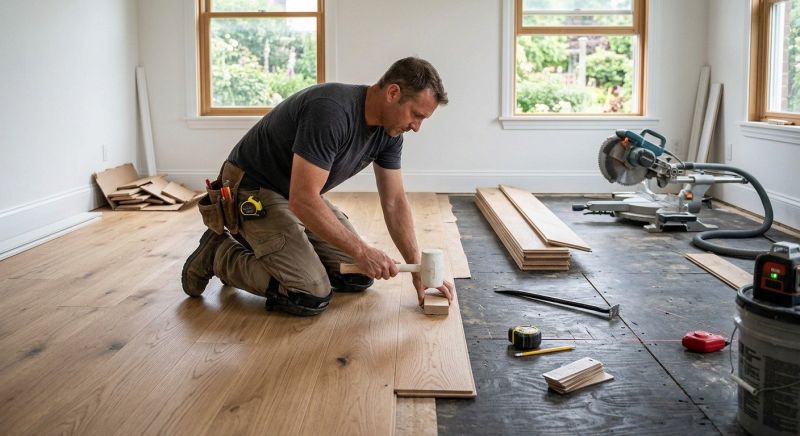 Wood Flooring Installation in Berlin Center, OH